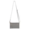 Solene Women's Lightweight Multi Compartment Wristlet Clutch Wallet Crossbody Bag