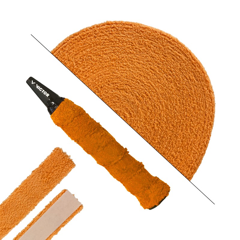 VICTOR Terry Grip Terry Towelling Reel, Orange, One Size