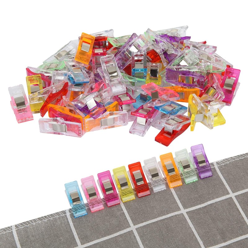 Sewing Clips - 40 Pcs Fabric Sewing Clips Plastic Wonder