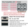 2 Pcs 30Inch Stove Top Protectors For GE Model CGS750P4M2W2