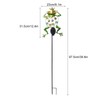 Outdoor Solor Landscape Light Ground Spike Lamp for Garden Courtyard