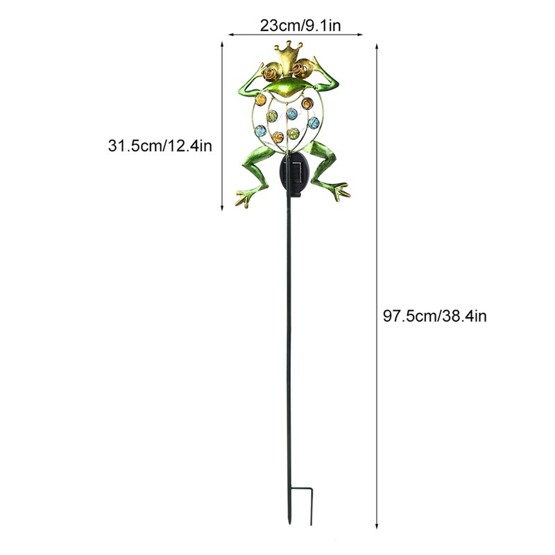 Outdoor Solor Landscape Light Ground Spike Lamp for Garden Courtyard