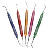 5Pcs Dental Gracey Curettes Curette Hand Scaler Universal Surgical Instrument