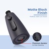 WOWOW Kitchen Faucet Head Replacement Matte Black，3 Function Pull Out