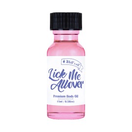 Well's Oil Perfume Oil - Inspired by Lick Me All Over | Fruity & Floral notes | Long-Lasting | Paraben-Free (0.5 Fl Oz / 15 ml)