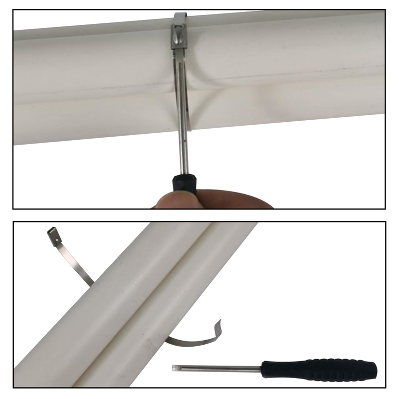 STEELMIGHT Metal Tie, Cable Tie, Tool Steel, Binding Tool, Width