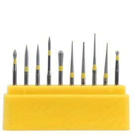 Diamond Burs FG High Speed Burs Drill Composite Polishing Kit for Ceramic