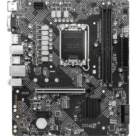 MSI PRO H610M-G DDR4 V1 Motherboard (12th/13th/14th Gen Intel Core, LGA 1700 Socket, DDR4, PCIe 4, SATA 6Gb/s, 1Gbps LAN, M.2 Slots, USB 3.2, mATX)