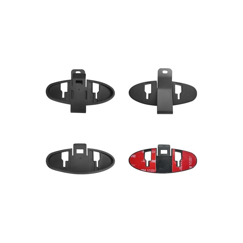 Metal and Sticker Bracket Kit for Motorcycle Intercom X10