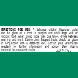 Vetalogica Canine Joint Support for Dogs 120 Chews