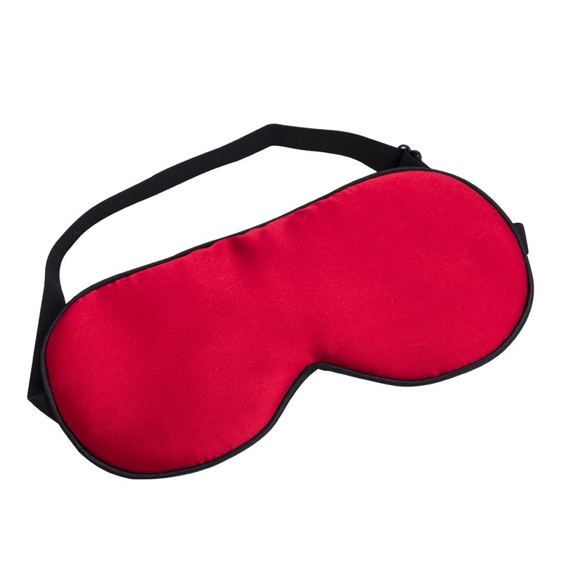 Freshbaffs 100% Silk Sleep Mask Free Ear Plugs Included (Black)