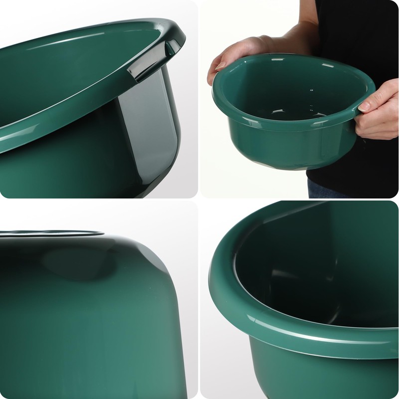 KADAX Plastic Bowl, Washing Up Bowl in Various Sizes and