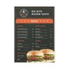 STORE SMART - Rigid Plastic Menu - 8.5" x 14"
