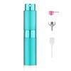 LISAPACK 8ML Atomizer Perfume Spray Bottle for Travel, Empty Refillable