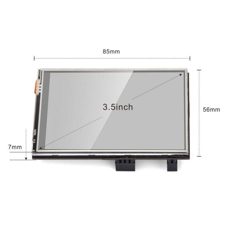 OSOYOO HDMI 3.5 Inch LCD Display Monitor Touch Screen for