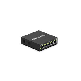 Netgear Netgear GS305E-100JPS Switching Hub, 5 Ports, 1G, Metal Casing, Silent Fanless, Unmanaged Plus, 5 Years Warranty