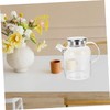 Ciieeo Transparent Glass Water Pitcher Kitchen Juice Pot with Ergonomic