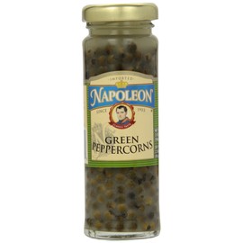Napoleon Green Peppercorns, 3.5-Ounce Jars (Pack of 12)