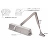 NHN 83V Reversible Door Closer Size 2-4 (Size 2-4)