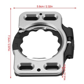 CYSFETENA 1 Pair Road Bike Cleats,Quick Release Cycling Cleats Pedal Covers,Aluminum Resin Bike Bicycle Pedal Cover for Zero,Pave/Ultra Light Action, X1, X2, X5