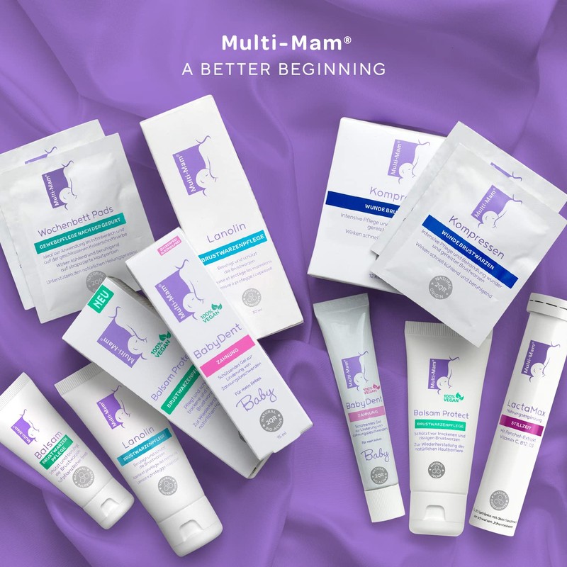 Multi-Mam Balsam Protect beruhigt und schützt trockene und rissige Brustwarzen