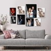 Bluesun 6x8 picture frame white, picture frames glass, hanging picture