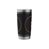 Crypto Minimalist Blockchain Design Stainless Steel Insulated Tumbler