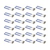 SING F LTD 24PCS Retaining Spring Clips Securing Clamps Light
