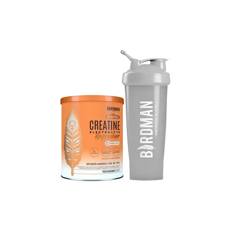 Birdman Creatina Con Electrolitos Y Magnesio Shaker 600ml