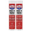 Lucas 2 PACK Lucas Oil 10005-30 Red N Tacky Multi-Purpose Grease 14 oz. Cartridges