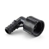 1/2" PEX x 1/2" Female Threaded Swivel Elbow, Poly Alloy,