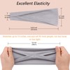 RuiYok Headbands for Women Non Slip Stylish Womens Sweat Band