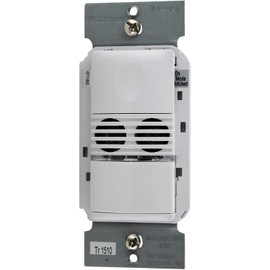 Wattstopper DSW-301-W Dual Tech Occupancy Sensor, White w/Neutral