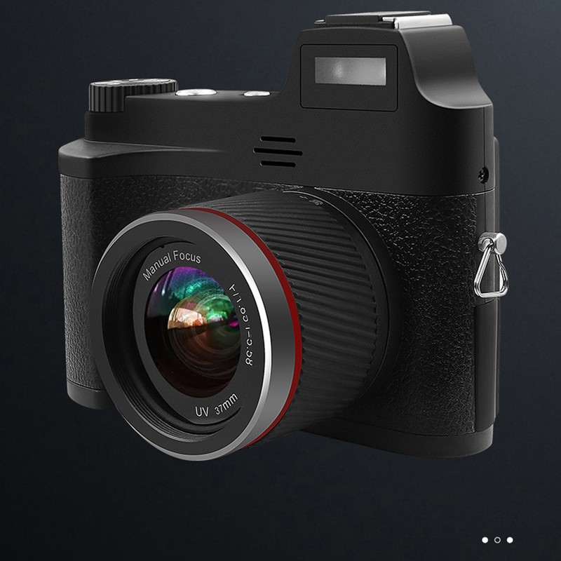 4K Digital Camera 48MP Manual Focusing Retro Anti Slip Pattern