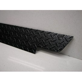 Fits Jeep Cj5 Black Diamond Plate Side Rocker Panel Set of 2-5 1/4'' Wide