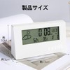 PAVIKE Digital Clock, Alarm Clock, Temperature Humidity, Temperature and Hygrometer,