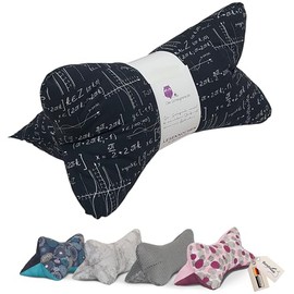 Leseknochen Nackenkissen (Quantenphysik) bequem und waschbar! Handgestopft und gen√§ht in Deutschland - Nutzbar als Nackenrolle Kissen Nackenrolle