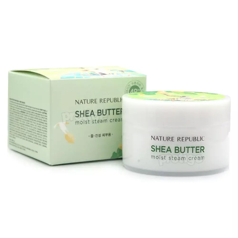 Nature Republic 네이처리퍼블릭 쉐어버터 스팀크림-모이스트 100ml Nature Republic Shea Butter