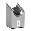 OneBlade Soporte vertical para cepillo para polvo de afeitado (plateado)