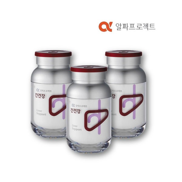 CheongKwanJang Alpha Project Liver Health 600mg x 120 capsules (3) / 정관장 알파프로젝트 간건강 600mg x 120캡슐 3개