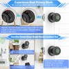 Gavdhe Fingerprint Door Knob-Fingerprint Door Lock with Keypad & App