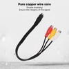 Zopsc Cable S Video de 4 Pines a 3RCA, Cable