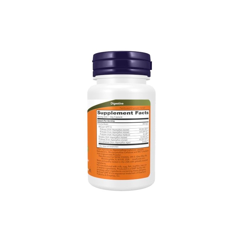 NOW Gluten Digest,60 Veg Capsules