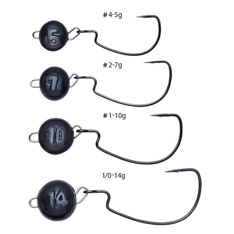 Gamakatsu Joint Knocker Offset Black #1-10G.