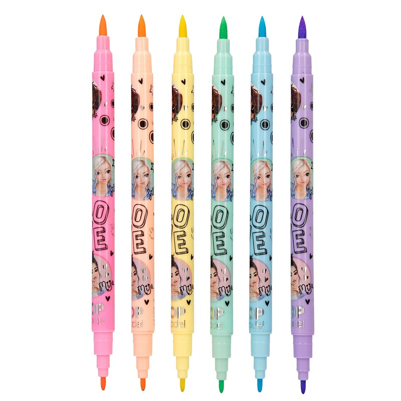 Depesche TOPModel 12188 Pen Set for Children, with 6 Felt
