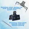 ciciment 4 Pair Bicycle Disc Brake Replacement Pads Compatible with