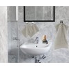 Lashuma Washcloth Grey Pebble Series London Set of 4 Small