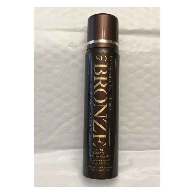 So Bronze Professional Airbrush Tanner Instant Bronzing Mist Travel Size