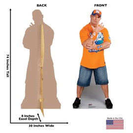 Advanced Graphics John Cena Life Size Cardboard Cutout Standup - WWE
