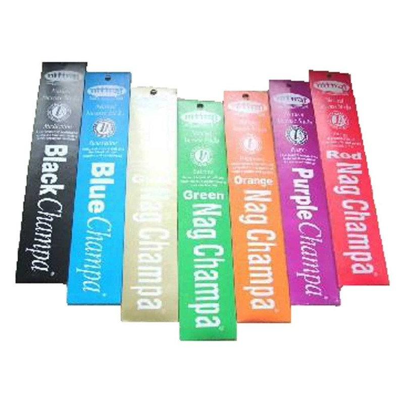 Nitiraj Natural Champa Incense Slow Burning 1hr. Sticks 10gr. 2